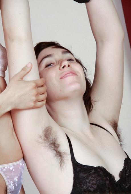Hairy lesbians kiss before helping each other out of clothes 42018128